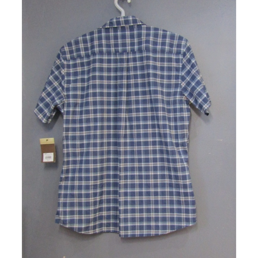 NEW Sonoma Blue Plaid Shirt Size L - Picture 2 of 5